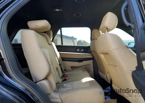 2017 Ford Explorer из США, поврежденный, VIN 1FM5K8BH2HGC24337